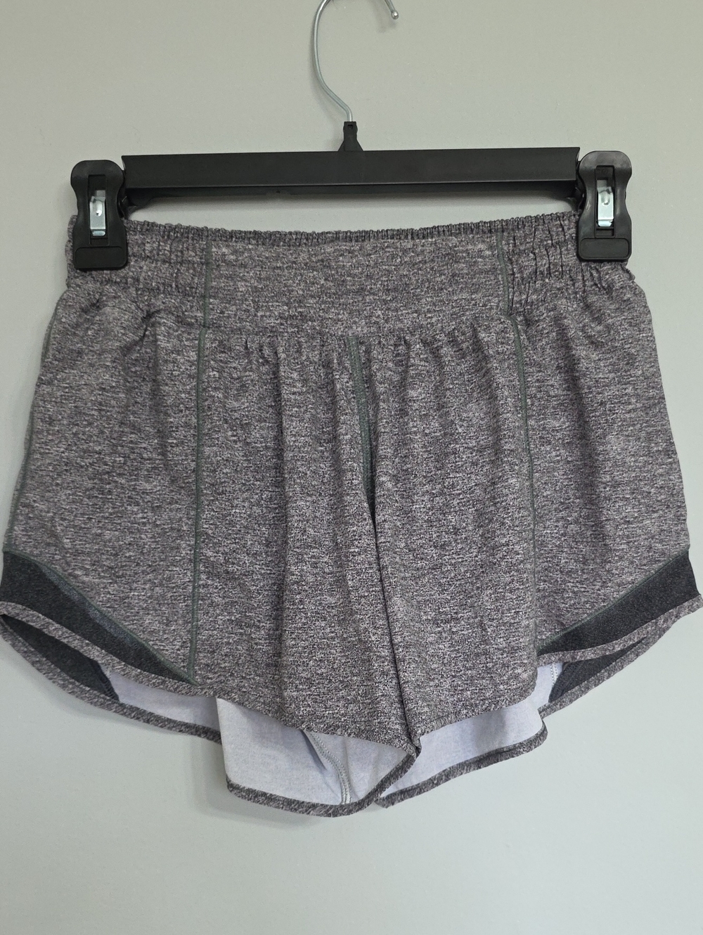 lululemon athletica Heather Gray Running Shorts